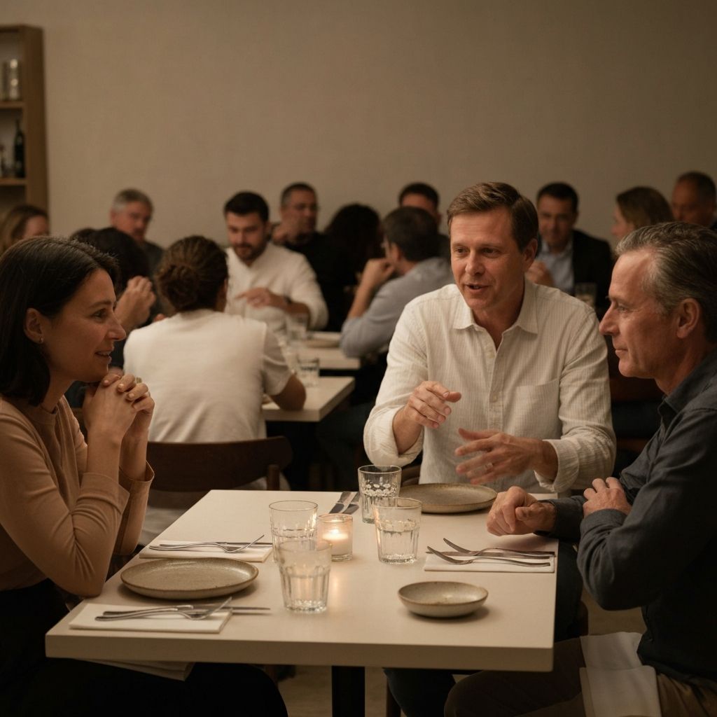 Äta ute på restaurang